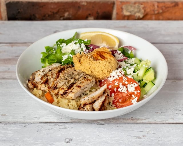 Grilled Gyro Bowl.