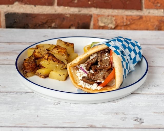 Grilled Gyro Plate.